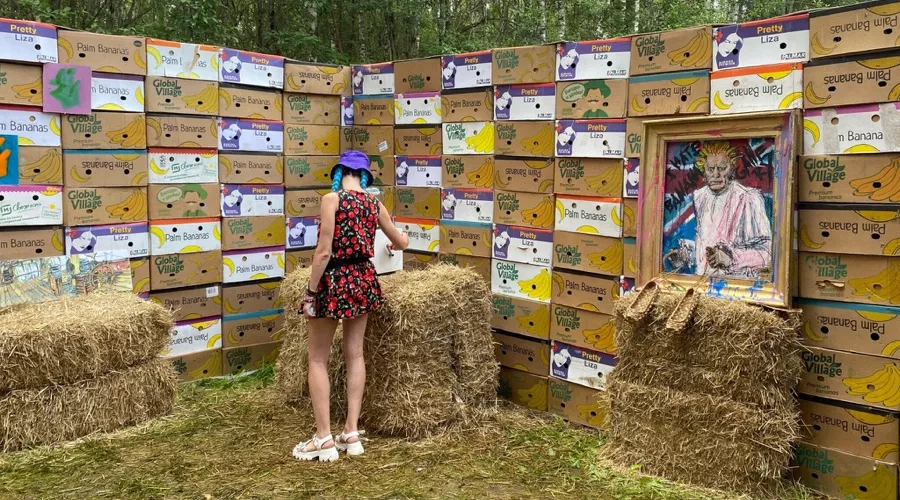 «Баннановая галерея» на фестивале «Архстояние-2024» &copy;&nbsp;Фото Аркадия Котанджяна, предоставлено Юга.ру