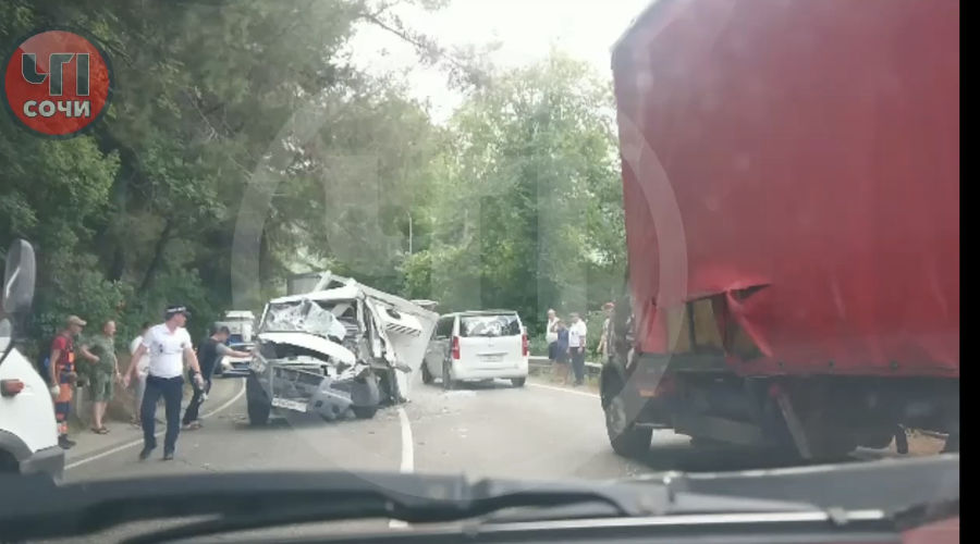  &copy;&nbsp;Кадр из видео t.me/chp_sochi