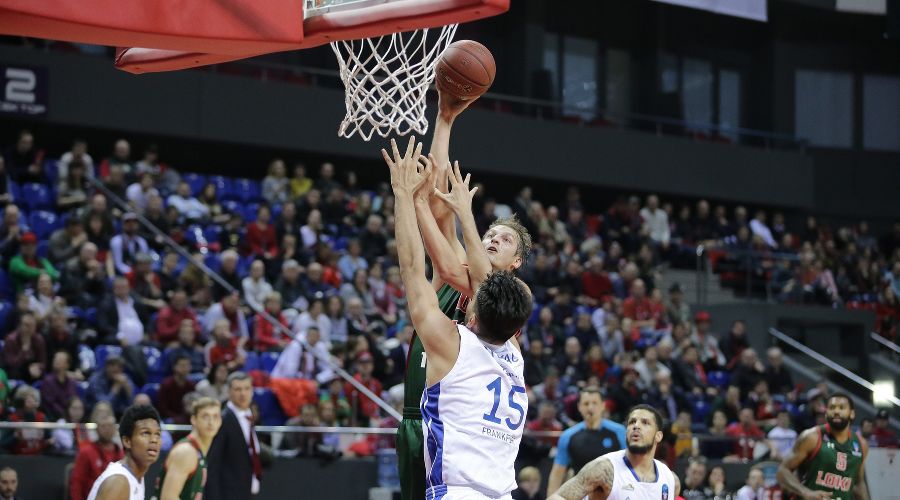 Матч Еврокубка «Локомотив-Кубань» — «Скайлайнерс» © Фото пресс-службы ПБК «Локомотив-Кубань»