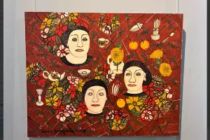 Работа Люси Вороновой &copy;&nbsp;Скриншот фото из телеграм-канала &laquo;Музей Коваленко&raquo;