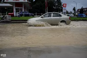 Затопленный Сочи &copy;&nbsp;Фото Нины Зотиной, Юга.ру