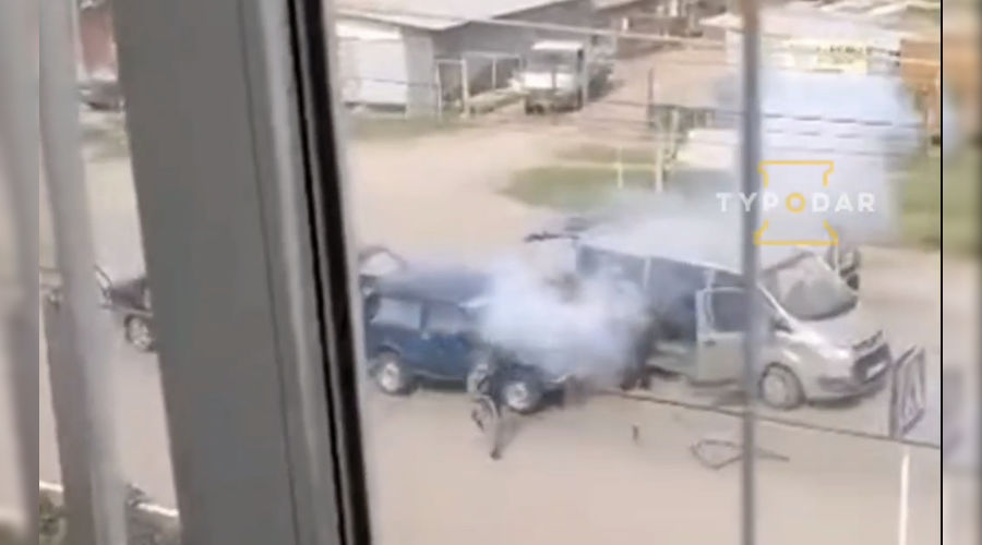  © Кадр из видео телеграм-канала «Туподар Краснодар», t.me/typodar