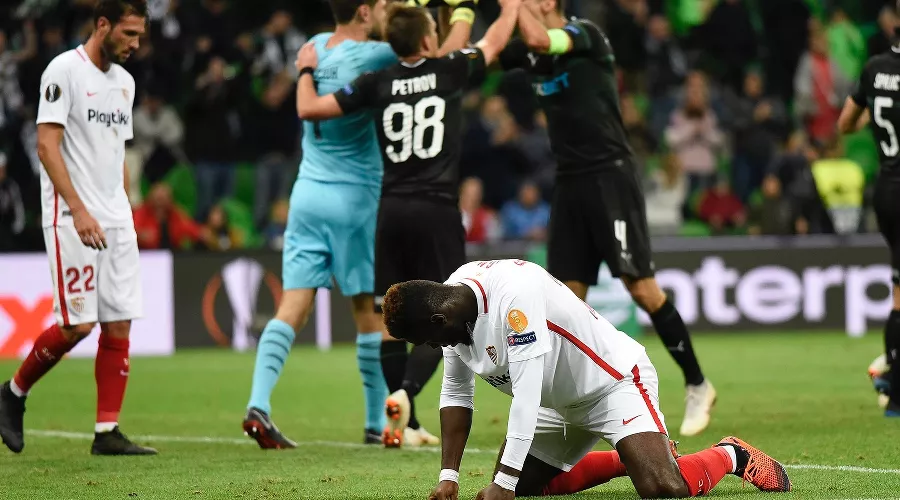 Матч «Краснодар» — «Севилья» &copy;&nbsp;Фото из аккаунта twitter.com/sevillafc