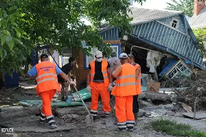 Ликвидация последствий наводнения в Крымске &copy;&nbsp;ЮГА.ру, Елена Синеок