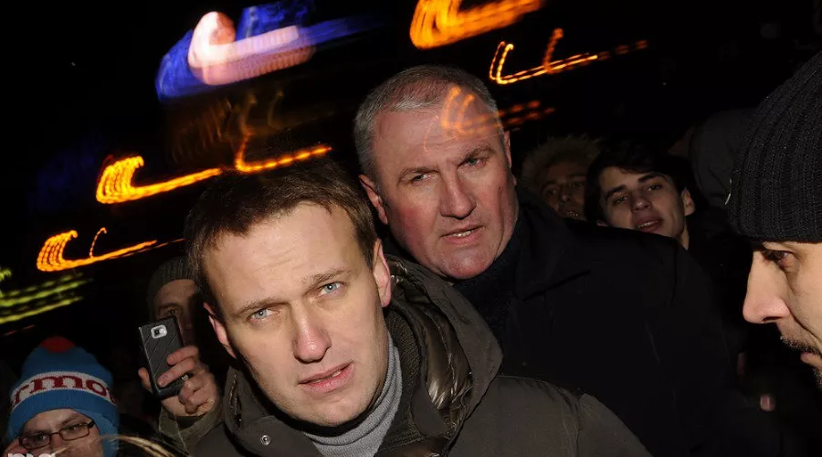 Митинг в Москве за честные выборы 5 марта. Алексей Навальный &copy;&nbsp;Сергей Карпов. ЮГА.ру