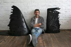 Скульптор Валерий Пчелин &copy;&nbsp;Фото Анны Пчелиной