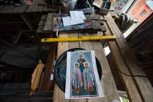 В Рождественском храме &copy;&nbsp;Фото Елены Синеок, Юга.ру