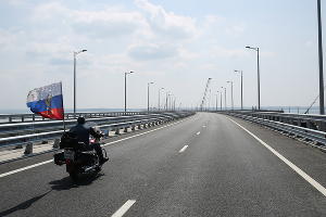 Запуск движения по Крымскому мосту © Фото Виталия Тимкива, Юга.ру