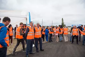 Открытие клиентского центра «Еврохим» в станице Старовеличковской &copy;&nbsp;Фото Елены Синеок, Юга.ру