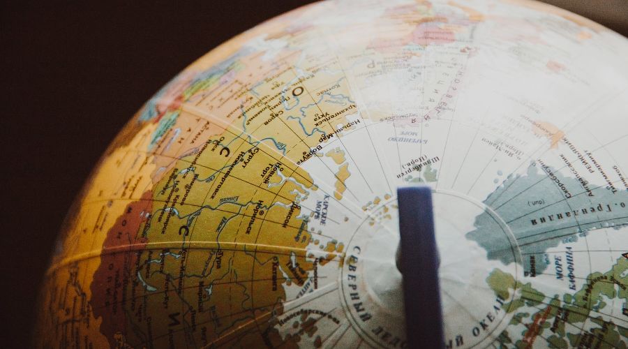 Глобус © Фото с сайта pexels.com