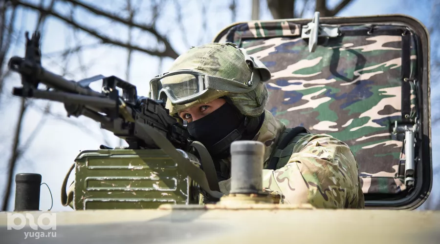 СОБР "Беркут" ГУ МВД России по Краснодарскому краю &copy;&nbsp;Фото Елены Синеок, Юга.ру