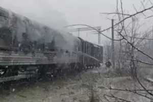  &copy;&nbsp;Скриншот видео из телеграм-канала &laquo;ЧП Краснодара&raquo;, t.me/chpkrasnodara
