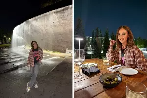  &copy;&nbsp;Коллаж из скриншотов фото из телеграм-канала &laquo;Бузова&raquo;