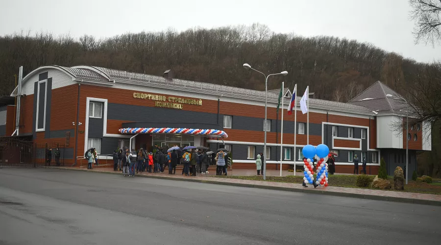 Спортивно-стрелковый комплекс Центра подготовки сборных команд Республики Адыгея &copy;&nbsp;Фото пресс-службы главы Республики Адыгея