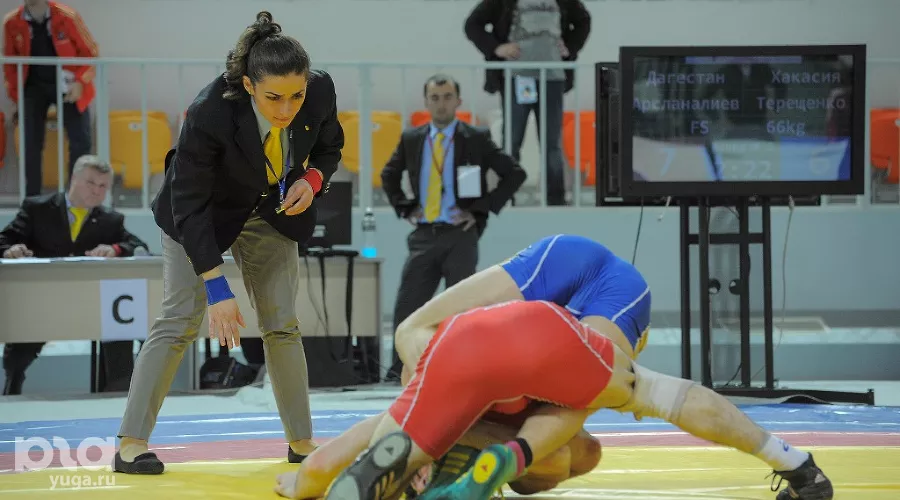Первенство России по вольной борьбе в Сочи &copy;&nbsp;Нина Зотина, ЮГА.ру