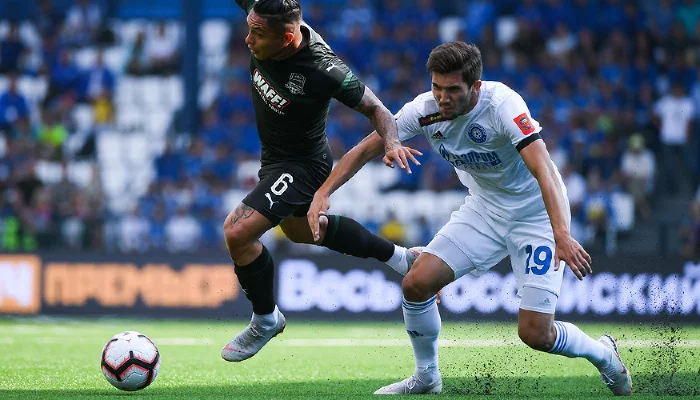 Матч «Оренбург» — «Краснодар» в Оренбурге 26 августа 2018 года &copy;&nbsp;Фото пресс-службы ФК &laquo;Краснодар&raquo;