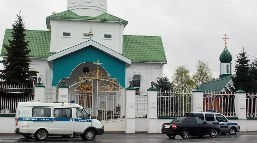 Свято-Троицкий кафедральный собор в Майкопе &copy;&nbsp;Фото пресс-службы МВД по Адыгее