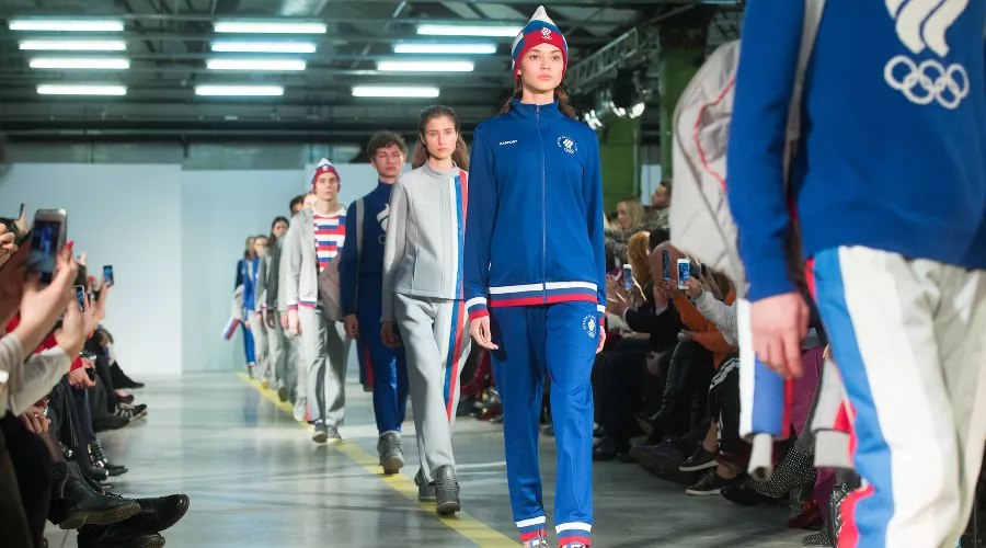 Презентация экипировки олимпийской команды России &copy;&nbsp;Фото из группы vk.com/zasportcompany