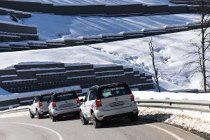 Тест-драйв SKODA Yeti в Красной Поляне &copy;&nbsp;Фото Елены Синеок, Юга.ру