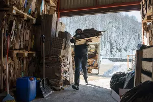 Раздельный сбор отходов на курорте &laquo;Роза Хутор&raquo; &copy;&nbsp;Фото Екатерины Лызловой, Юга.ру