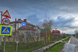 Жилой район Новознаменский, улица Становая 2021 год &copy;&nbsp;Скриншот страницы сервиса &laquo;Яндекс Карты&raquo;