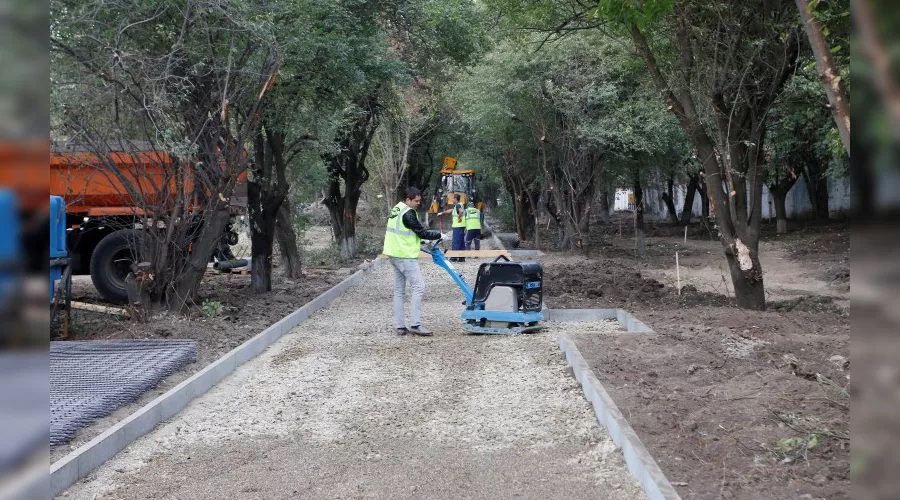 Реконструкция сквера Дальнего в Краснодаре &copy;&nbsp;Фото пресс-службы администрации Краснодара