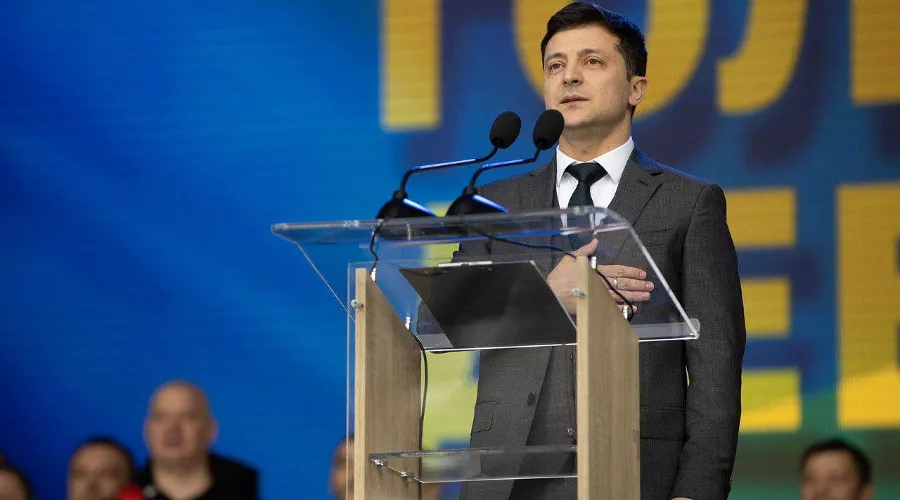 Владимир Зеленский &copy;&nbsp;Фото из канала &laquo;Команда Зеленського&raquo;, t.me/ze_team2019