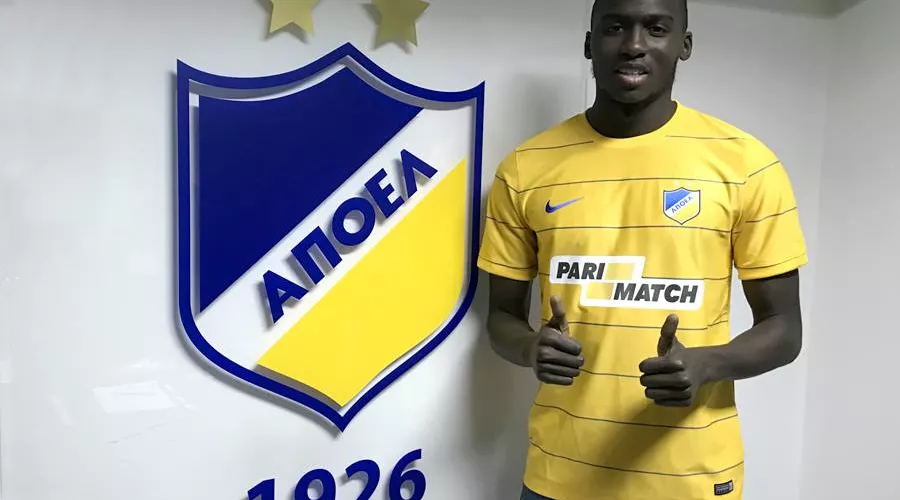 Седрик Ямбере &copy;&nbsp;Фото с сайта apoelfc.com.cy