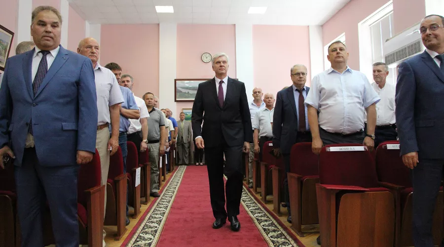 Николай Артющенко &copy;&nbsp;Фото пресс-службы администрации Усть-Лабинского района