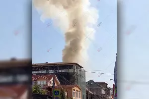  &copy;&nbsp;Скриншот видео из паблика "ЧП Сочи", vk.com/chpsochi