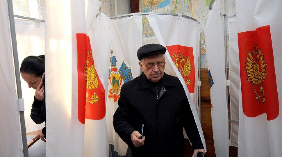 Выборы в Госдуму в Краснодаре &copy;&nbsp;Елена Синеок. ЮГА.ру