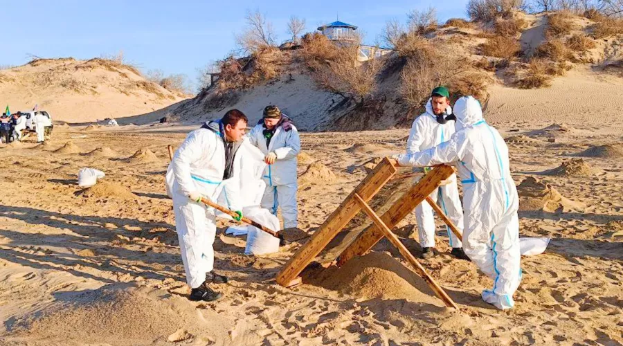  &copy;&nbsp;Скриншот фото из телеграм-канала &laquo;Оперативный штаб - Краснодарский край&raquo;