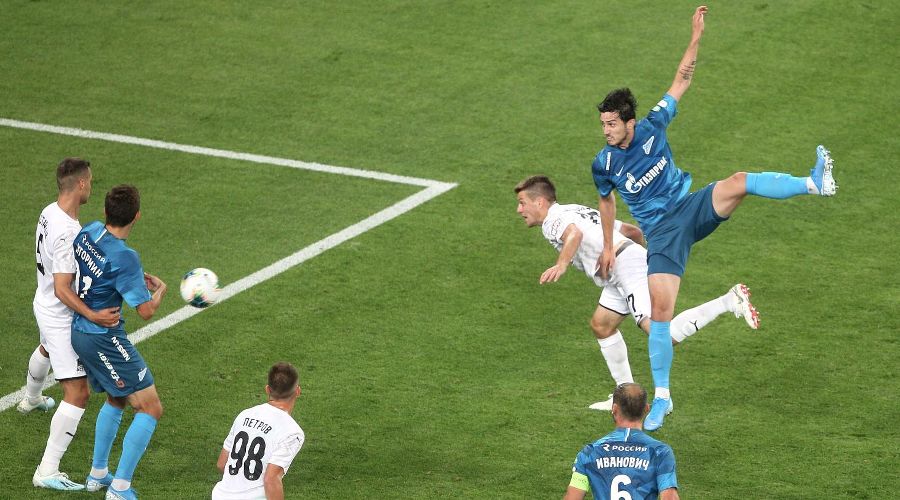 Матч «Зенит» — «Краснодар» © Фото пресс-службы ФК «Зенит»