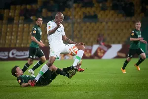 ФК "Краснодар" проиграл в домашнем матче Лиги Европы "Вольфсбургу" &copy;&nbsp;Елена Синеок, ЮГА.ру