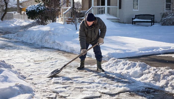 «Начните с себя!» Депутат призвал краснодарцев убирать снег вместо фитнеса