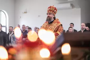 Освящение иконостаса в храме Святого Апостола Андрея Первозванного в Краснодаре &copy;&nbsp;Фото Евгения Резника, Юга.ру