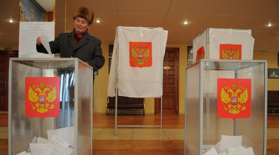 Выборы президента РФ в Краснодаре &copy;&nbsp;Елена Синеок. ЮГА.ру