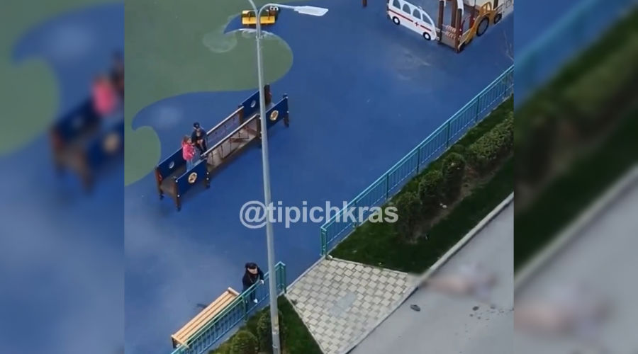  © Кадр из видео телеграм-канала «Телетайп Краснодара», t.me/tipichkras