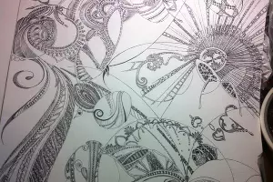 Эскизы Сандро Масманиди &copy;&nbsp;Фото из архива Сандро Масманиди