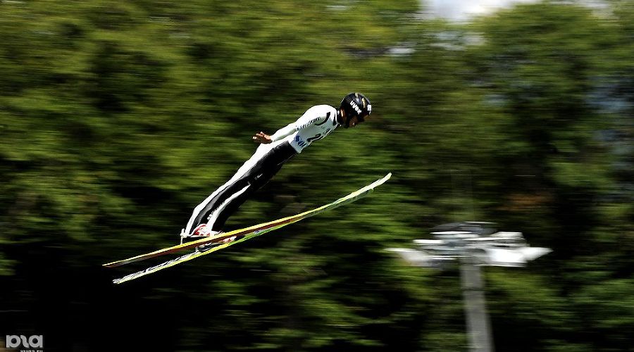 Летний Континентальный кубок по прыжкам с трамплина в Сочи &copy;&nbsp;Михаил  Мордасов. ЮГА.ру