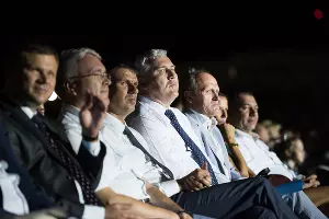 День «ЕвроХима» и праздник урожая в Белореченске &copy;&nbsp;Александр Шаповалов четвертый слева. Фото Елены Синеок, Юга.ру