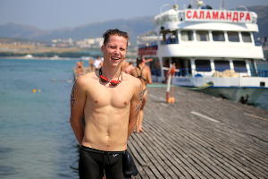 Заплыв «Морская миля» через Геленджикскую бухту © Фото пресс-службы администрации Геленджика