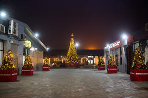Новогодняя ярмарка в торговом квартале «Центр города» в Краснодаре © Фото Елены Синеок, Юга.ру