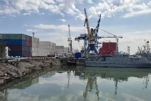 Порт в Новороссийске &copy;&nbsp;Фото Иолины Грибковой, Юга.ру