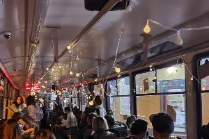 Театральное путешествие в трамвае &laquo;Счастливый билет&raquo; &copy;&nbsp;Фото Марины Солошко, Юга.ру