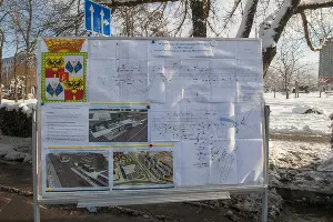 В Краснодаре начали строить трамвайную линию на улице Московской &copy;&nbsp;Фото Дмитрия Пославского, Юга.ру