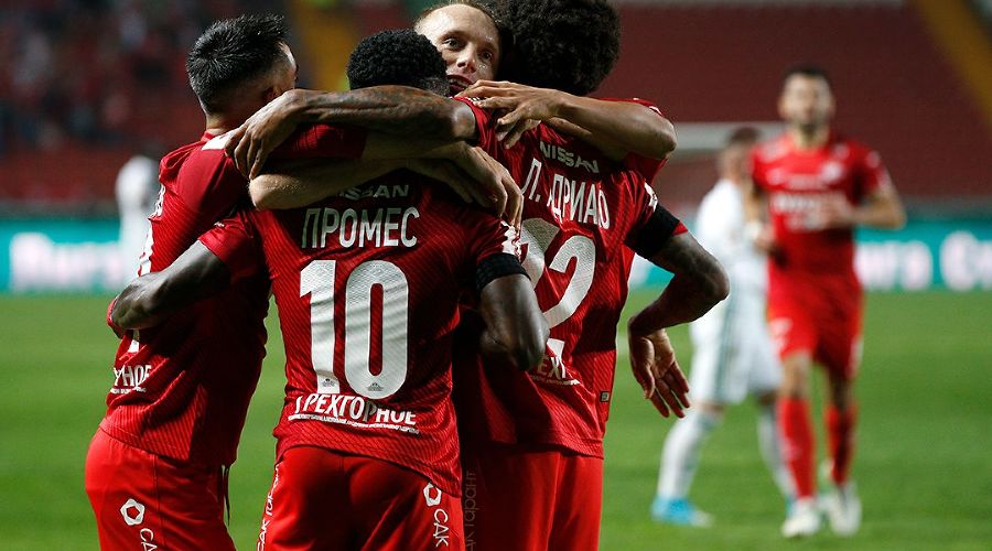 «Спартак» одержал победу в Грозном © Фото с сайта rfpl.org