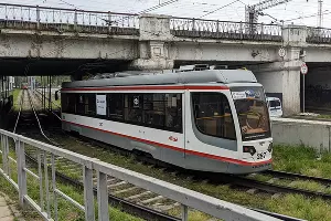 Трамвай &copy;&nbsp;Фото Антона Быкова, Юга.ру