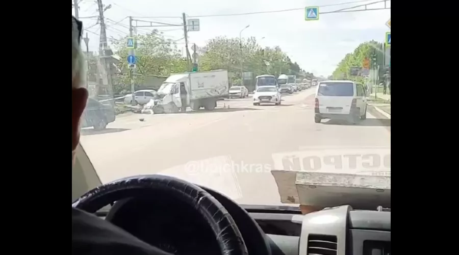  &copy;&nbsp;Кадр из видео телеграм-канала &laquo;Телетайп Краснодара&raquo;, t.me/tipichkras