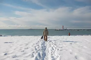 Сочи в снегу &copy;&nbsp;Фото Никиты Быкова, Юга.ру